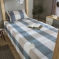 婵思（CHANSI）   TJ0CH02101243 安迪系列全棉色织水洗棉床单 160*230cm