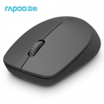 雷柏（Rapoo） M100G 无线鼠标 蓝牙鼠标 办公鼠标 轻音鼠标 便携鼠标 无线2.4G/蓝牙3.0/蓝牙4.0三模 深灰色