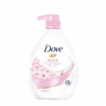 多芬（Dove）樱花甜香滋养美肤沐浴乳680g持久留香男女家庭装沐浴乳